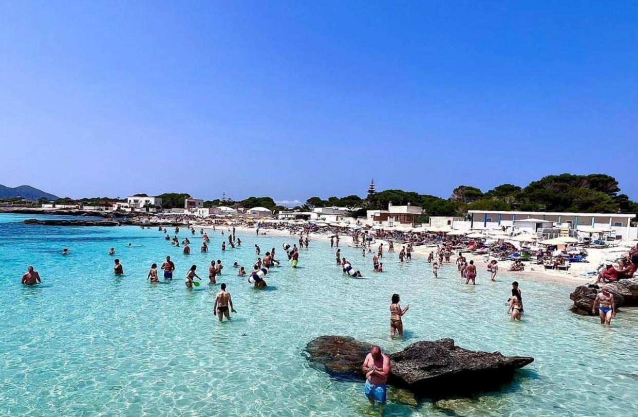 法维尼亚纳Stabilimento Lido Burrone住宿加早餐旅馆 外观 照片